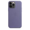 Iphone 13 pro max leather wisteria