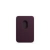 iPhone Leather Wallet Cherry-0