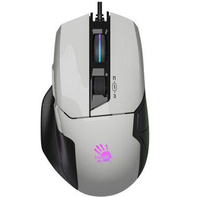 Bloody W70 Max RGB Gaming Mouse Panda White