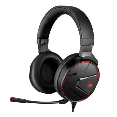 Bloody G660i Gaming Headphones Black – Tangle-Free Cable