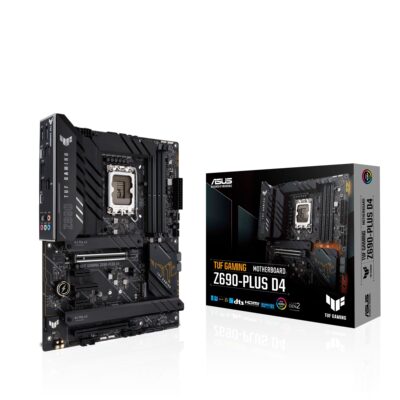 ASUS TUF GAMING Z690-PLUS D4 LGA 1700 ATX Gaming Motherboard