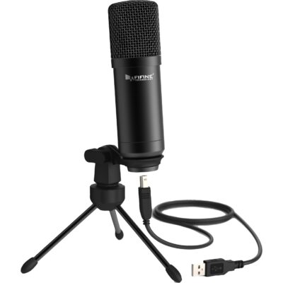Fifine K730 USB Desktop Microphone F/ Recording Podcasting Condenser Microphone