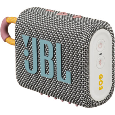 JBL Go 3 Portable Bluetooth Speaker (Gray)