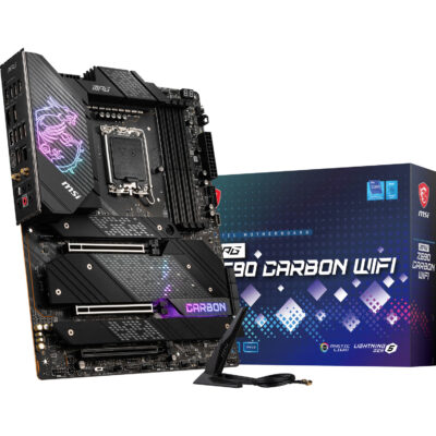 MSI MPG Z690 CARBON WiFi Gaming Motherboard (ATX, 12th Gen Intel Core, LGA 1700 Socket, DDR5, PCIe 4, CFX, M.2 Slots, Wi-Fi 6E)
