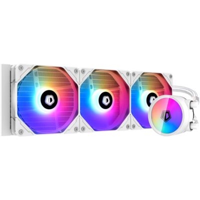 ID-COOLING ZOOMFLOW 360X 5V Addressable RGB AIO CPU Water Cooler (Snow)