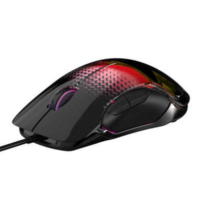AJAZZ AJ358 RGB Lightweight Gaming Mouse - Black