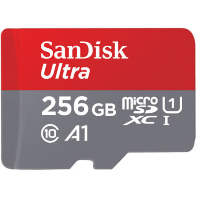 SanDisk Ultra 256GB UHS-I microSDXC Memory Card