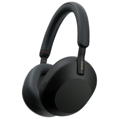 Sony WH-1000XM5 Noise-Canceling Wireless Over-Ear Headphones (Black) with Official Warranty