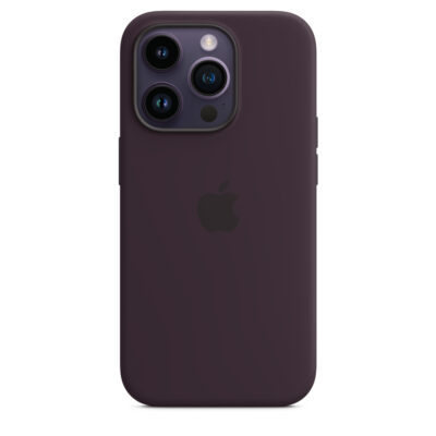 Apple iPhone 14 Pro Max Silicone Case with MagSafe – Elderberry