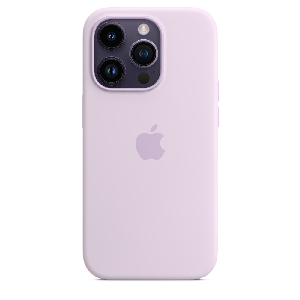 Iphone 14 pro silicone lilac