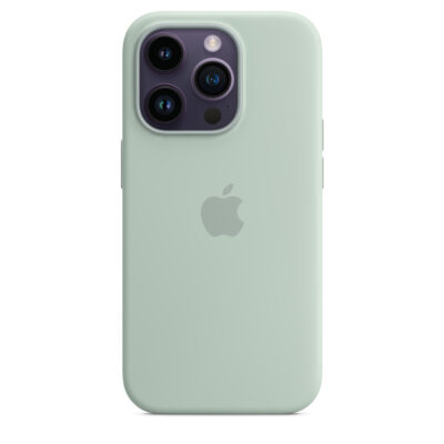 Apple iPhone 14 Pro Max Silicone Case with MagSafe – Succulent