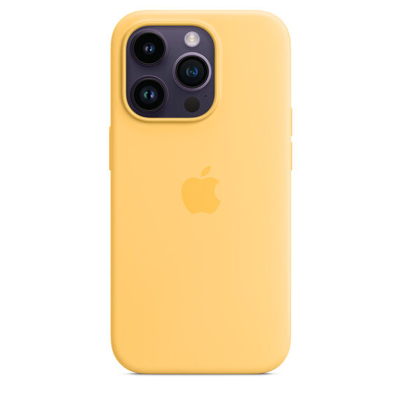 Iphone 14 pro silicone sunglow