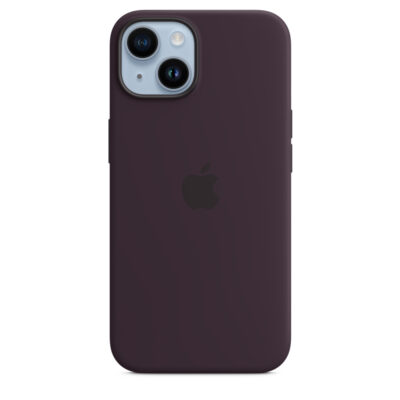 Apple iPhone 14 Plus Silicone Case with MagSafe - Elderberry