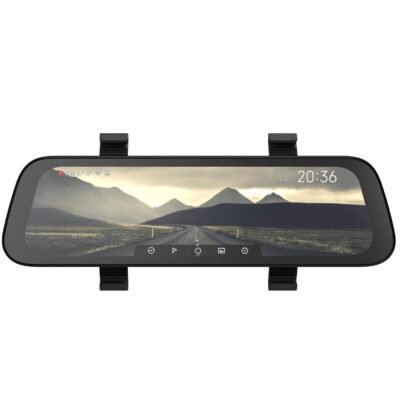 70mai DashCam Wide with Night Vision HD Rear Camera, 1080p Front & Rear, 9.35” IPS Screen, G-Sensor, WDR, Loop Recording, App Control