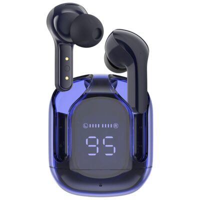 Acefast Crystal T6 True Wireless Earbuds (Sapphire Blue)
