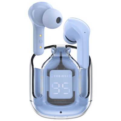 Acefast Crystal T6 True Wireless Earbuds (Ice Blue)