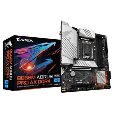 Gigabyte B660M AORUS PRO AX DDR4 M-ATX Motherboard