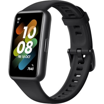 HUAWEI Band 7 Activity Tracker Smart Band up to 2 Weeks Battery Life with Blood Oxygen & Heart Rate Monitor - Multi Sport Fitness Tracker with Sleep tracking and Stress monitoring - Graphite Black