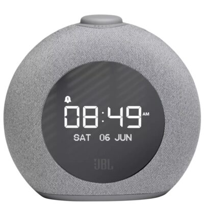 JBL Horizon 2 Bluetooth Clock Radio Speaker with FM (Gray)