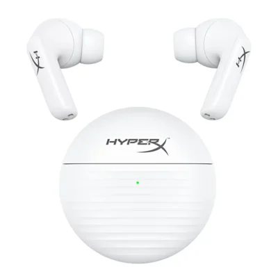 HyperX Cloud Buds True Wireless Bluetooth Gaming Headphones In-ear Earbuds 10mm Sound Unit Fast Pairing Sensitive Touch Control - White