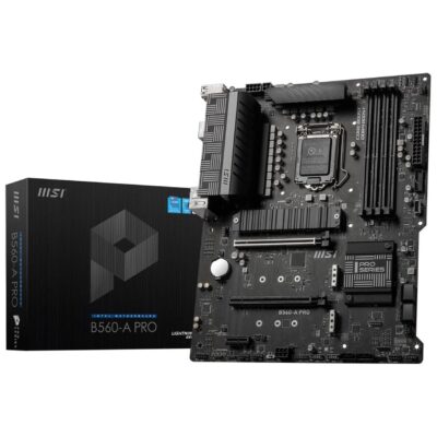 MSI B560-A PRO LGA 1200 Micro-ATX Motherboard