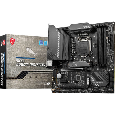MSI MAG B560M MORTAR LGA 1200 Micro-ATX Motherboard