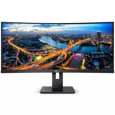 Philips 346B1C Curved UltraWide LCD Monitor with USB-C