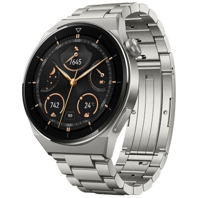 HUAWEI WATCH GT 3 Pro Smartwatch (Titanium)