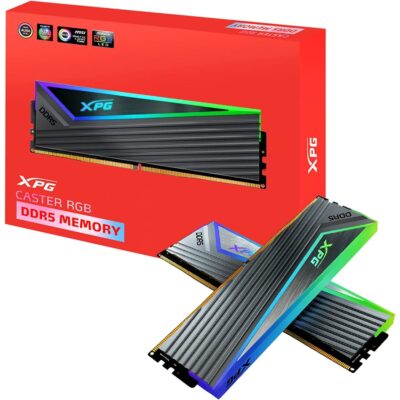 XPG Caster RGB 32GB (2x16GB) DDR5 6000MHz Desktop SDRAM Memory RAM Kit