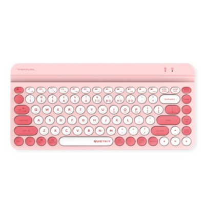 A4Tech FBK30 Bluetooth and 2.4G Wireless Keyboard - Raspberry