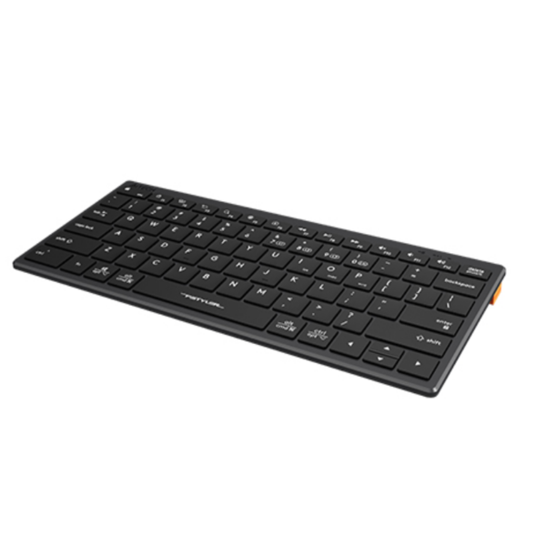 A4tech Fstyler FBX51C Dual Mode Wireless Compact Keyboard Grey - Pakistan