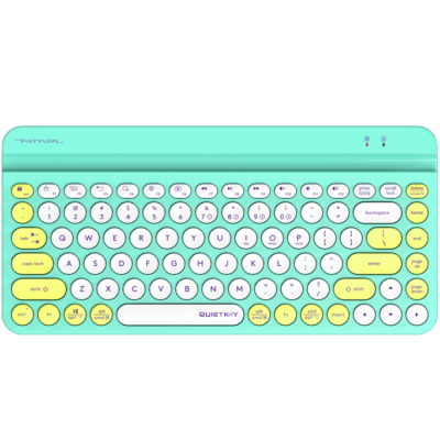 A4Tech FBK30 Bluetooth and 2.4G Wireless Keyboard - Avocado