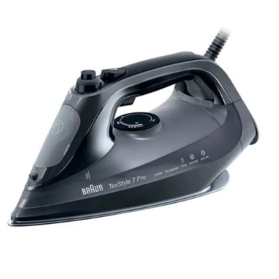Braun SI 7042 TexStyle 7 Pro Steam Iron - Black