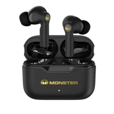 Lenovo MONSTER AIRMARS XKT02 True Wireless Bluetooth Earbuds – Black