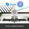 Logitech Blue Snowball iCE USB Condenser Microphone - White price in pakistan-eezepc-4