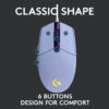 Logitech G203 Gaming Mouse - Lilac price in pakistan-eezepc-4