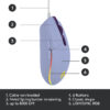 Logitech G203 Gaming Mouse - Lilac price in pakistan-eezepc-6