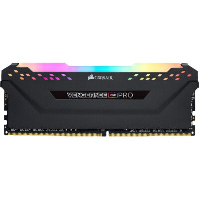 CORSAIR VENGEANCE RGB PRO (AMD Ryzen Ready) 16GB (1x16GB) 288-Pin DDR4 3600 (PC4 28800) AMD Optimized Desktop Memory (CMW16GX4M1Z3600C18)