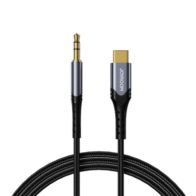 JOYROOM SY-A03 Type-C To 3.5mm Hi-Fi Audio Cable – Black