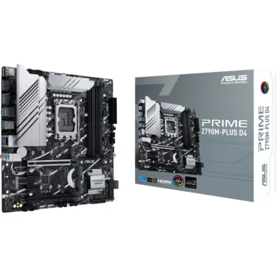 ASUS Prime Z790M-PLUS D4 LGA 1700 Micro-ATX Motherboard
