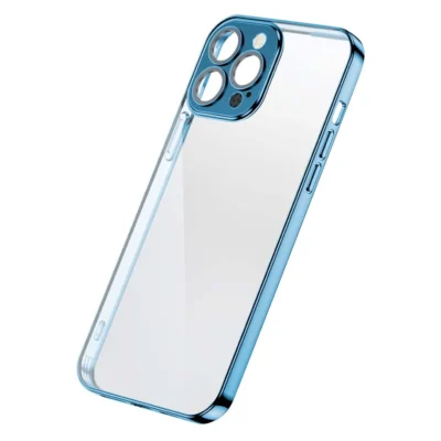 JOYROOM JR-BP907 Chery Mirror Series Protective Phone Case iPhone 13 - Royal Blue