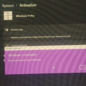 Microsoft Windows 11 Pro - (1-User License, OEM, Digital Product Key Code)