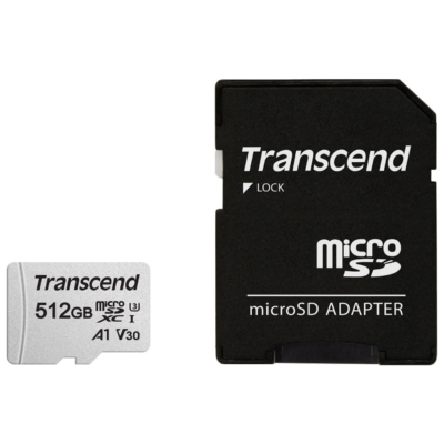 Transcend 512GB 300S UHS-I microSDXC Memory Card