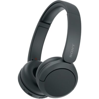 Sony WH-CH520 Wireless On-Ear Headphones with Microphone (Black) with Official Warranty