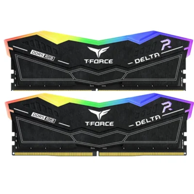 TEAMGROUP T-Force Delta RGB DDR5 32GB (2x16GB) 5200MHz Memory - Black