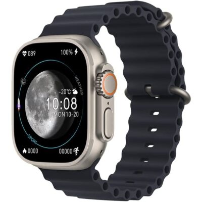 HK8 Pro Max Smartwatch - Black