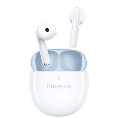 OnePlus Nord Buds CE Bluetooth Truly Wireless in Ear Earbuds - Moonlight White