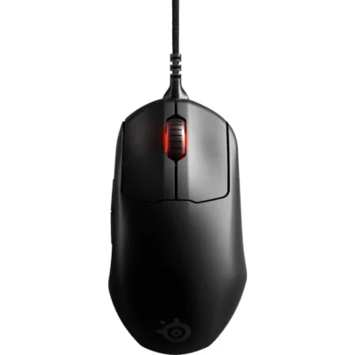 SteelSeries Prime+ Esport Lightweight Wired Optical Gaming Mouse With Prestige OM Switches - Black