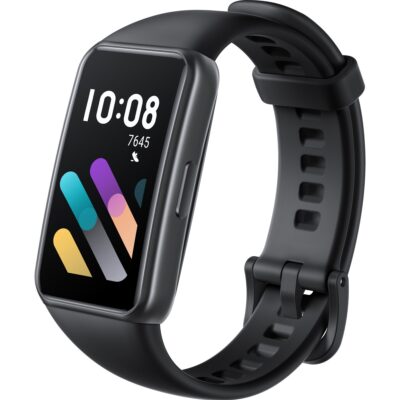 Honor Band 7 Large AMOLED Screen | 96 Workout Modes | 14 Days Battery Life – Meteorite Black