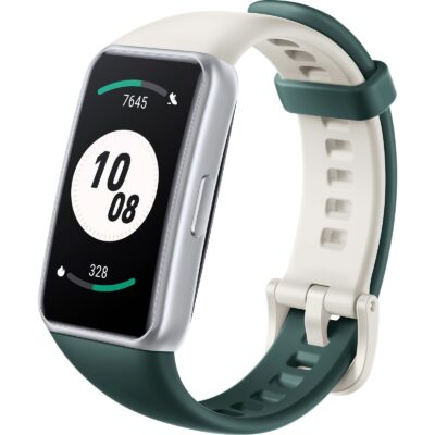 Honor Band 7 Large AMOLED Screen | 96 Workout Modes | 14 Days Battery Life - Emerald Green